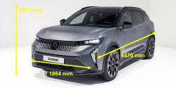 Renault Scenic E-Tech dimensions